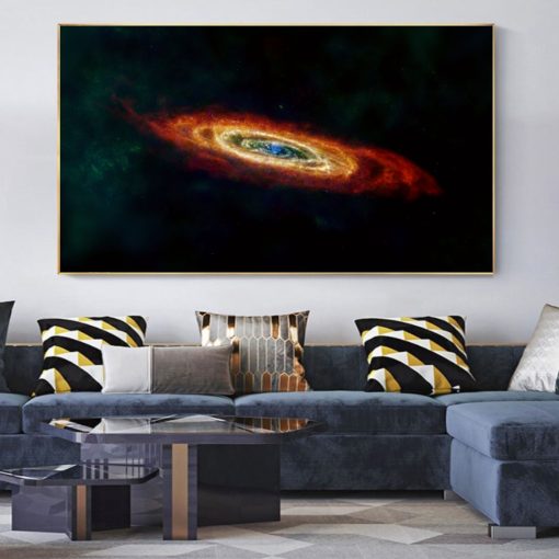 Early Universe Galaxies Images Printed on Canvas - Image 7