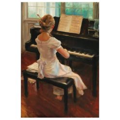 Young Woman in Front of the Piano 3