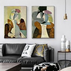 Untitled Paintings by Pablo Picasso Printed on Canvas