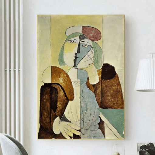 Untitled Paintings by Pablo Picasso Printed on Canvas - Image 2