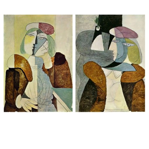 Untitled Paintings by Pablo Picasso Printed on Canvas - Image 6