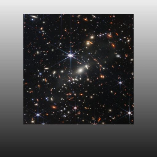 Webb's First Deep Field Image Printed on Canvas - Image 4