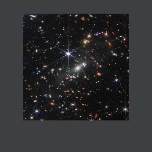 Webb's First Deep Field Image Printed on Canvas - Image 5