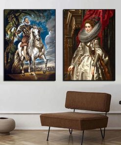 Baroque Paintings by Peter Paul Rubens Printed on Canvas