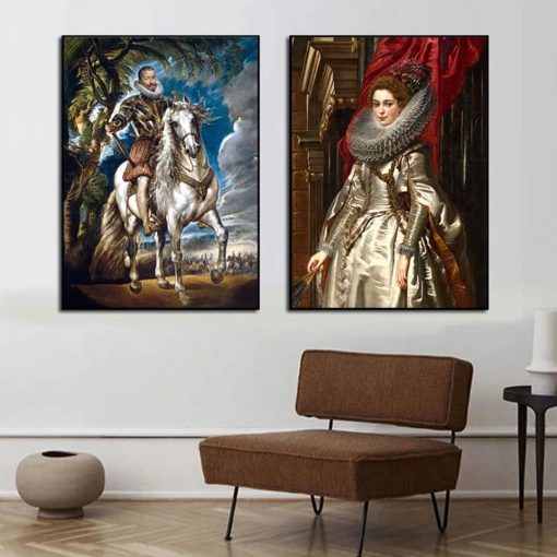 Baroque Paintings by Peter Paul Rubens Printed on Canvas