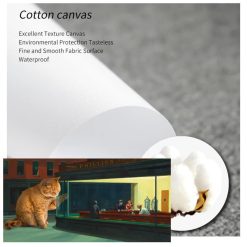 Canvas big cat