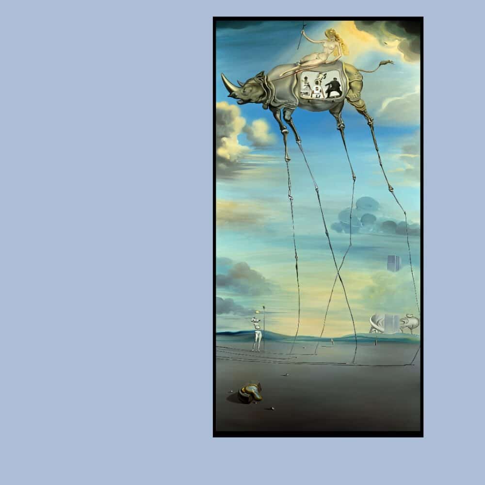 Sports, The Seven Lively Arts by Salvador Dalí