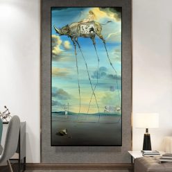 Sports, The Seven Lively Arts by Salvador Dalí Printed on Canvas