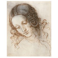 Study for the Head of Leda by Leonardo da Vinci c.1506