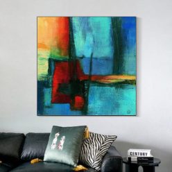 Abstract Artwork Printed on Canvas