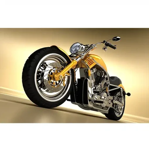 Pictures of Cool Motorcycles Printed on Canvas - Image 13