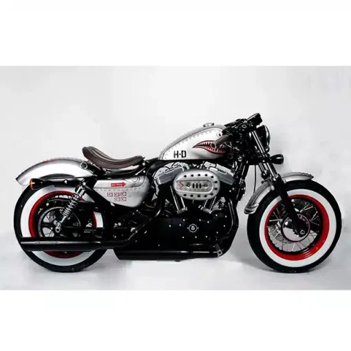 Pictures of Cool Motorcycles Printed on Canvas - Image 5