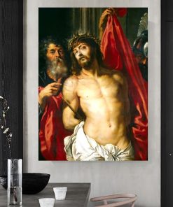 Crown of Thorns by Peter Paul Rubens Printed on Canvas