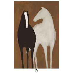 Abstract Horses Artwork D