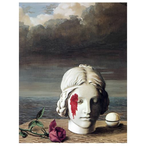 Memory by René Magritte Printed on Canvas - Image 3