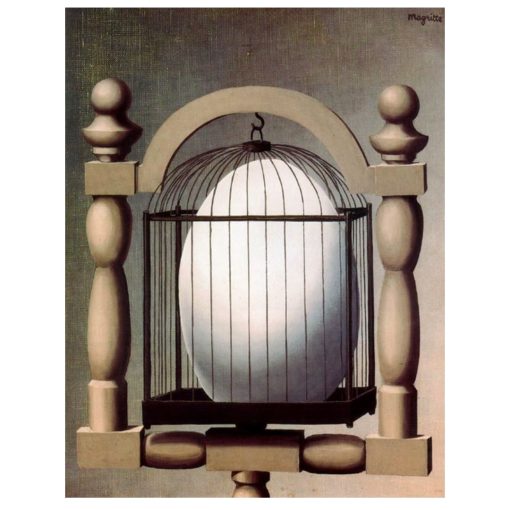 Elective Affinities by René Magritte Printed on Canvas - Image 2