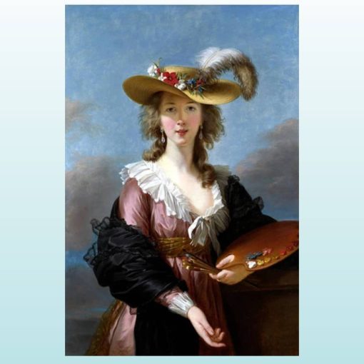 Élisabeth Louise Le Brun 1782 Self-portrait in a Straw Hat