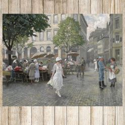 Paul Gustav Fischer 1921 Hojbro Plads Kobenhavn