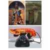 Poetry of America, Spain & Lobster Telephone Printed on Canvas