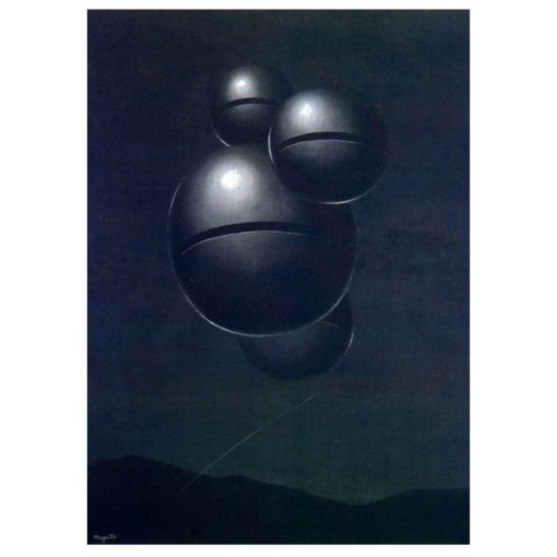 René Magritte The Voice of Space Printed on Canvas - Image 3