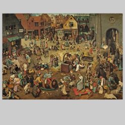 The Fight Between Carnival and Lent by Pieter Bruegel 1559 2