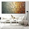 Abstract Nordic Flowers Artwork Printed on Canvas