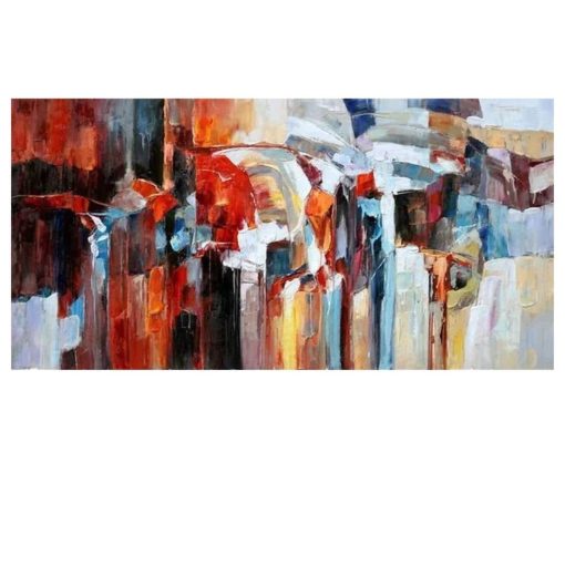 Abstract Wall Art Oil Painting Printed on Canvas - Image 5