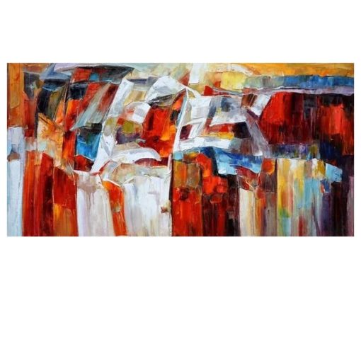 Abstract Wall Art Oil Painting Printed on Canvas - Image 8