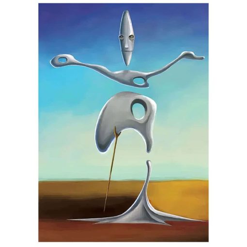 Fun Surrealist Artwork Printed on Canvas - Image 2