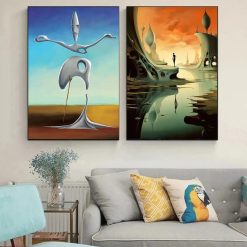 Fun Surrealist Artwork Printed on Canvas