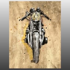 Painting of Motorcycle 2