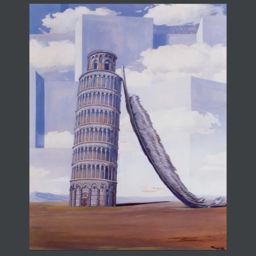 Memory of a Journey by René Magritte Printed on Canvas - Image 3