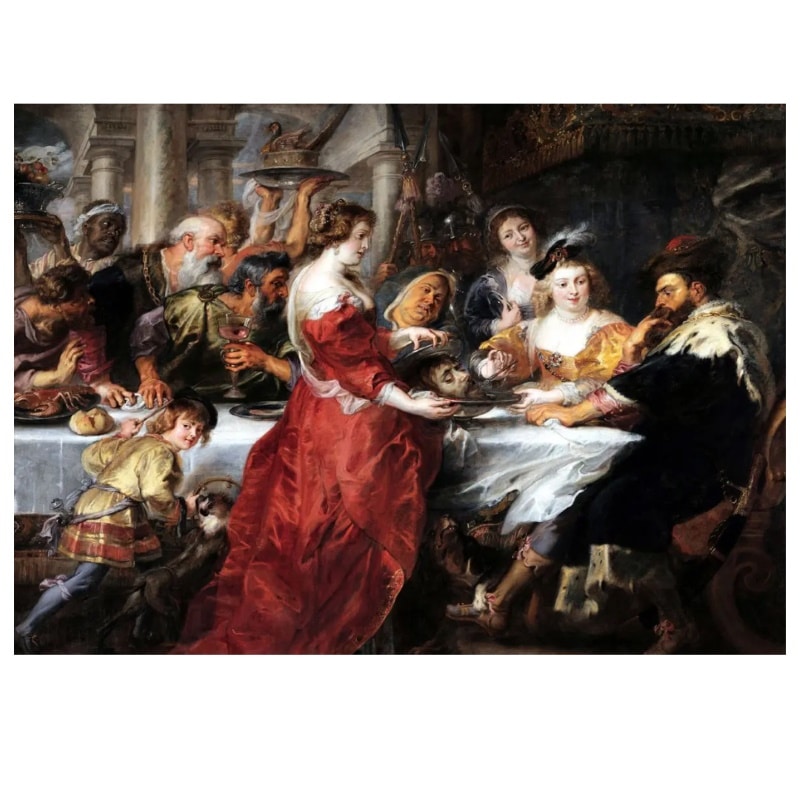 The Feast of Herod by Peter Paul Rubens 1638