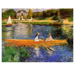 The Seine at Asnieres by Pierre-Auguste Renoir 1879