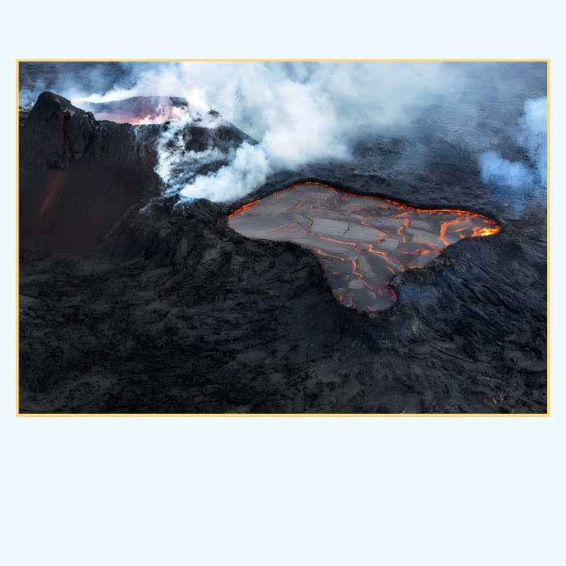 Volcanic Eruption in Iceland 2024