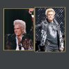 Gen X Billy Idol Musician Printed on Canvas