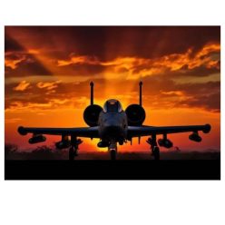 Navy Planes at Sunset 3