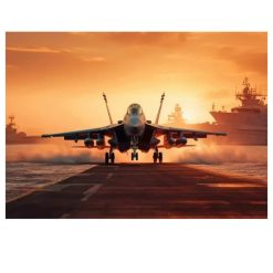 Navy Planes at Sunset 4