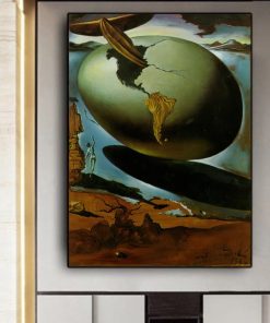 Allegory of an American Christmas by Salvador Dalí 1934