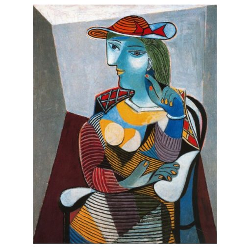 Portrait of Marie-Therese Walter by Pablo Picasso Printed on Canvas - Image 2