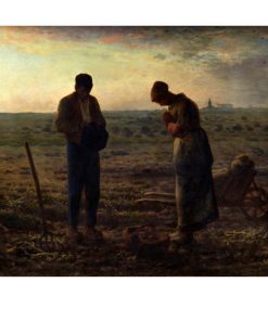 The Angelus by Jean-François Millet ca. 1857-1859