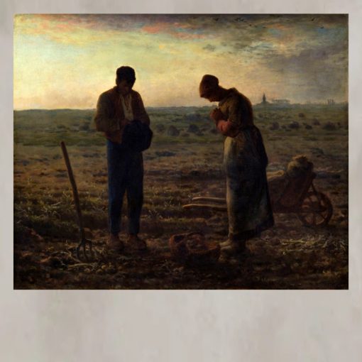 The Angelus by Jean-François Millet ca. 1857-1859