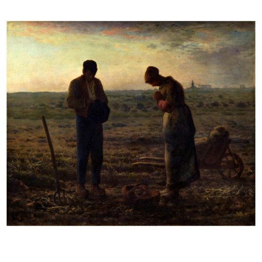 The Angelus by Jean-François Millet ca. 1857-1859