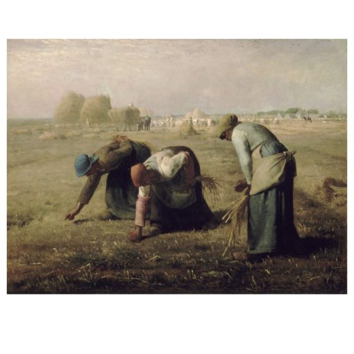 The Gleaners by Jean-François Millet Printed on Canvas - Image 2