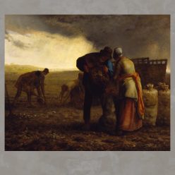 The Potato Harvest by Jean-François Millet 1855