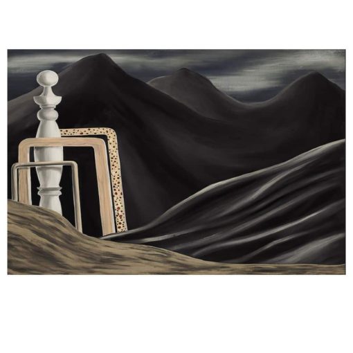 The Spirit of the Traveler by René Magritte Printed on Canvas - Image 2