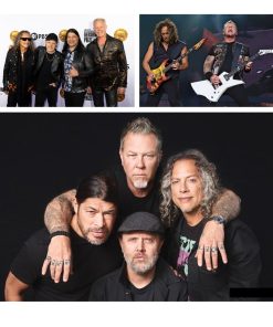 Metallica Heavy Metal Band Picture Printed on Canvas