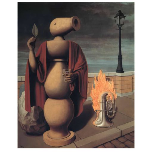 The Rights of Man and Cicero by René Magritte Printed on Canvas - Image 2