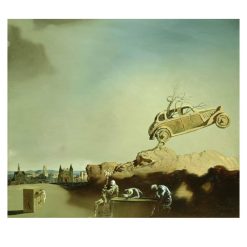 Apparition of the Town of Delft by Salvador Dali 1936 1