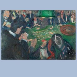 At the Roulette Table in Monte Carlo by Edvard Munch 1892 2